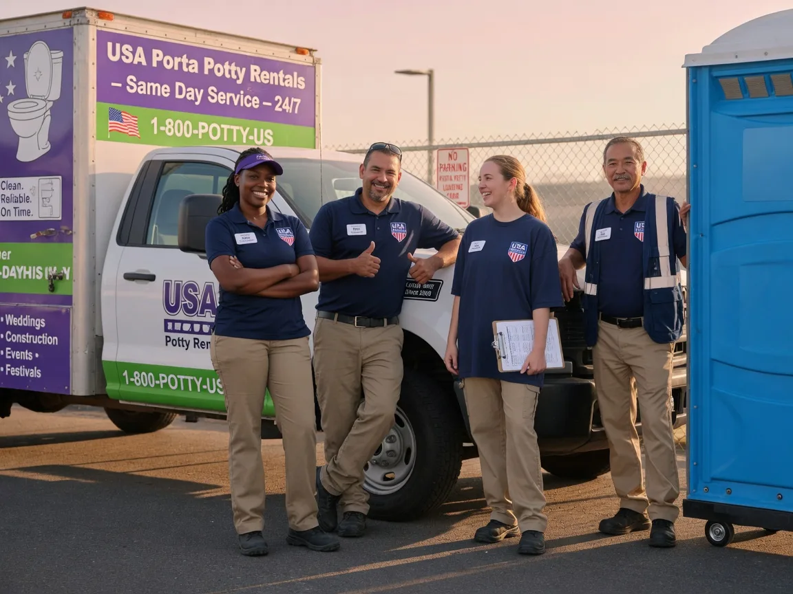 Porta Potty Rental company in Appomattox, VA